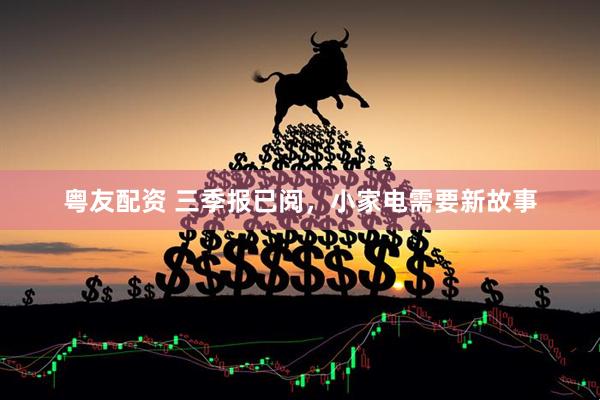 粤友配资 三季报已阅，小家电需要新故事